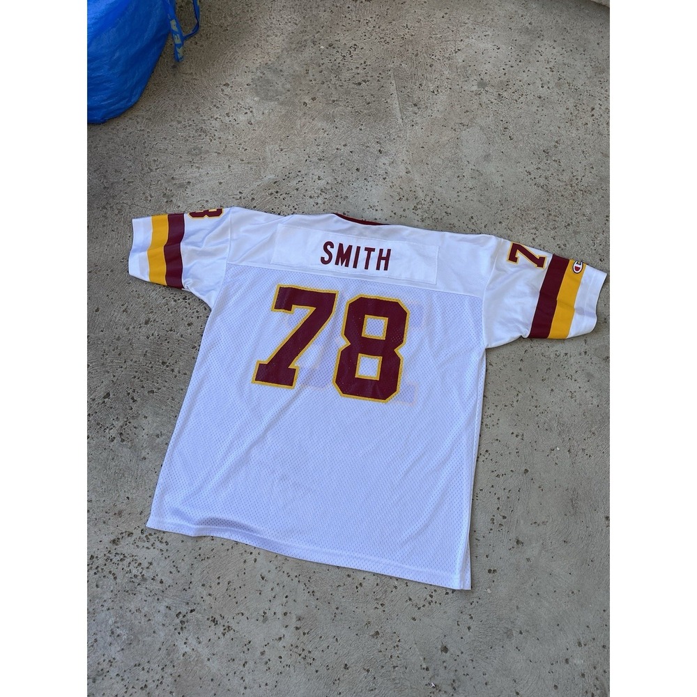 Vintage NFL Champion Washington Redskins Brice Smith #78 Jersey size L White